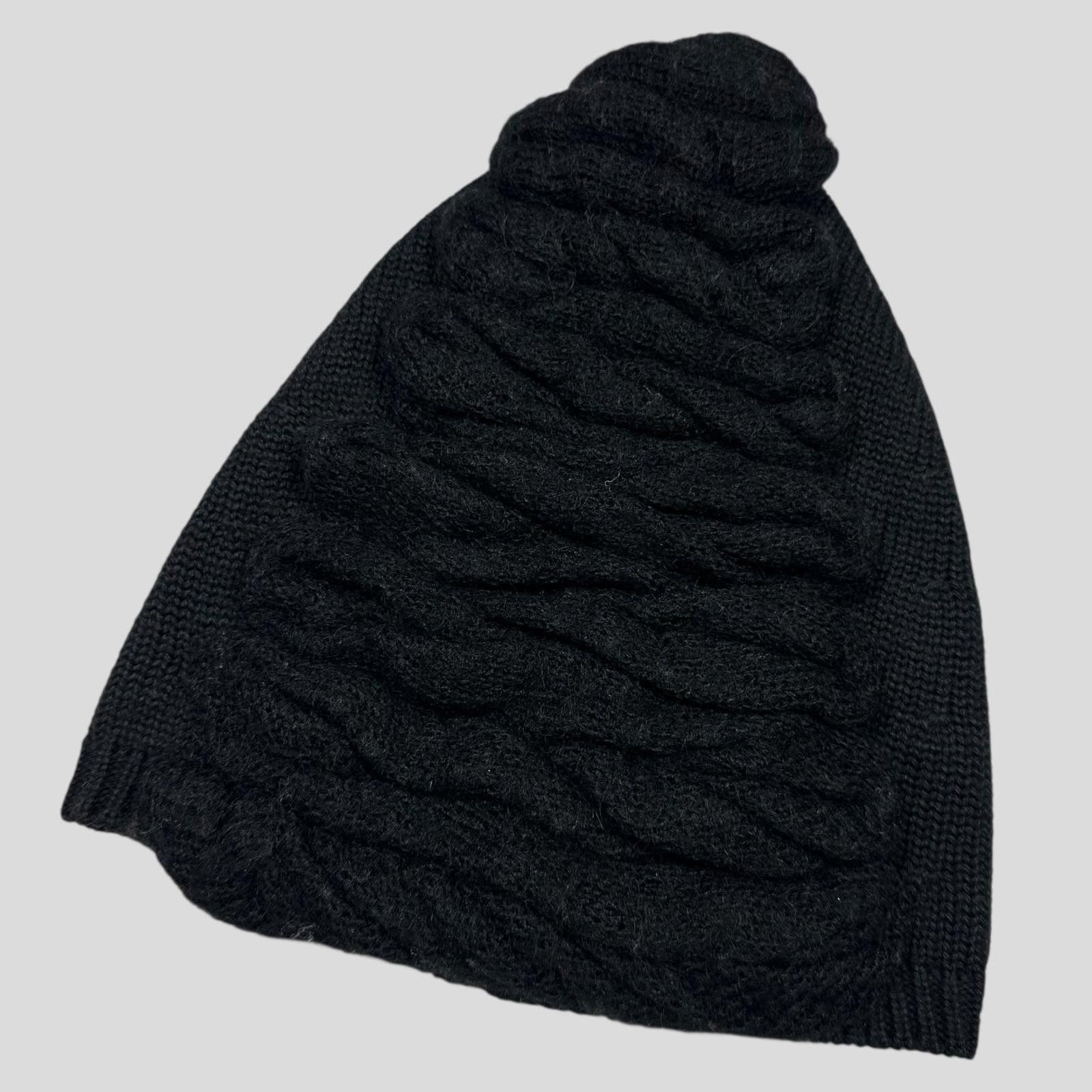 Prada Prada 3D Wool Textured Beanie Size ONE SIZE - 1 Thumbnail