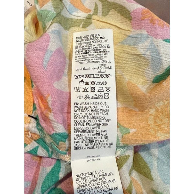 Billabong Billabong “Your Love” Floral Mini Slip Dress – NWT Size S / US 4 / IT 40 - 6 Thumbnail