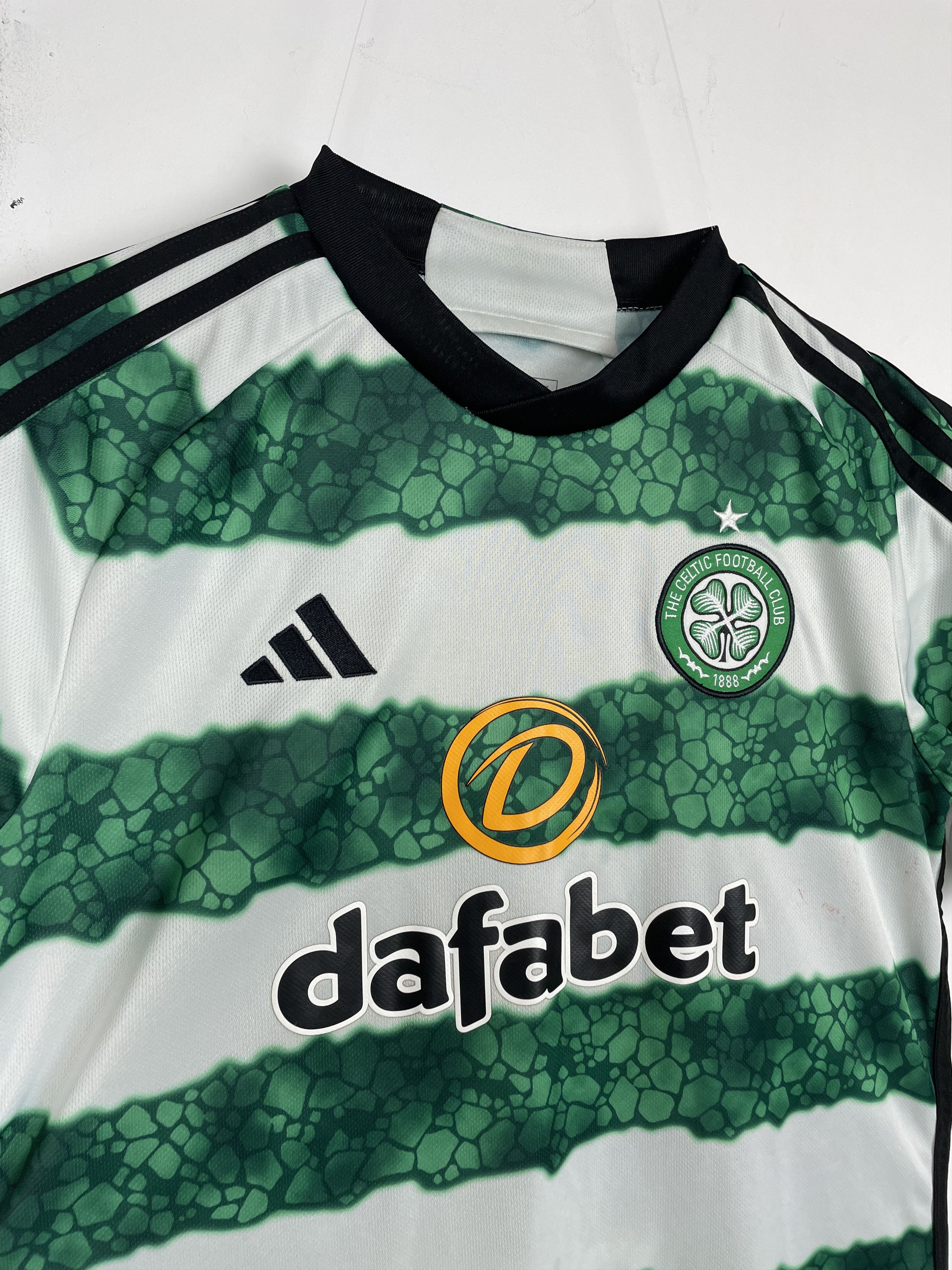 Adidas Adidas Celtic 2023-2024 Home Jersey Size M Size US M / EU 48-50 / 2 - 4 Thumbnail