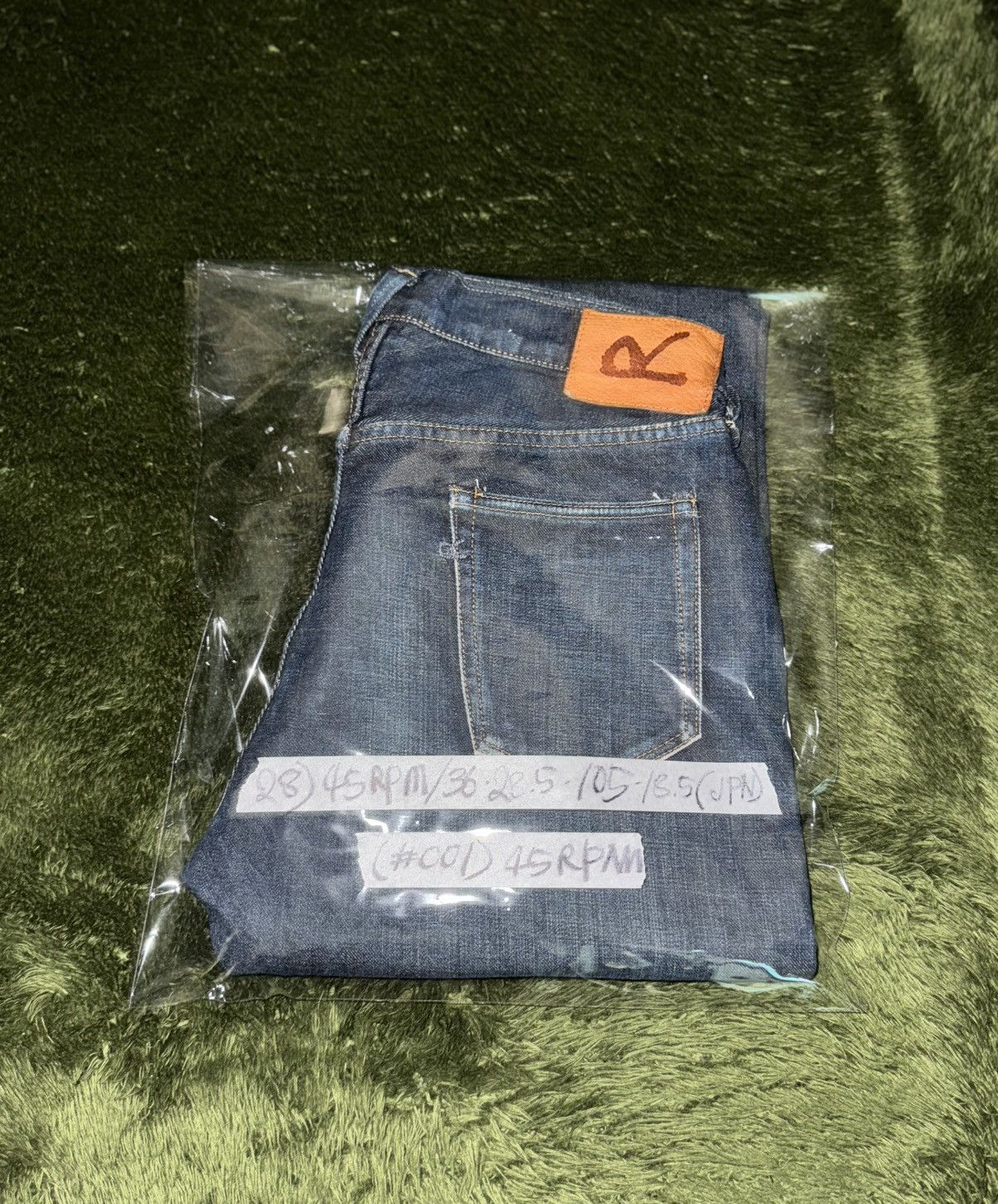 45rpm [28] 45RPM pocket detail denim pants MADE IN JAPAN Size US 28 / EU 44 - 13 Thumbnail