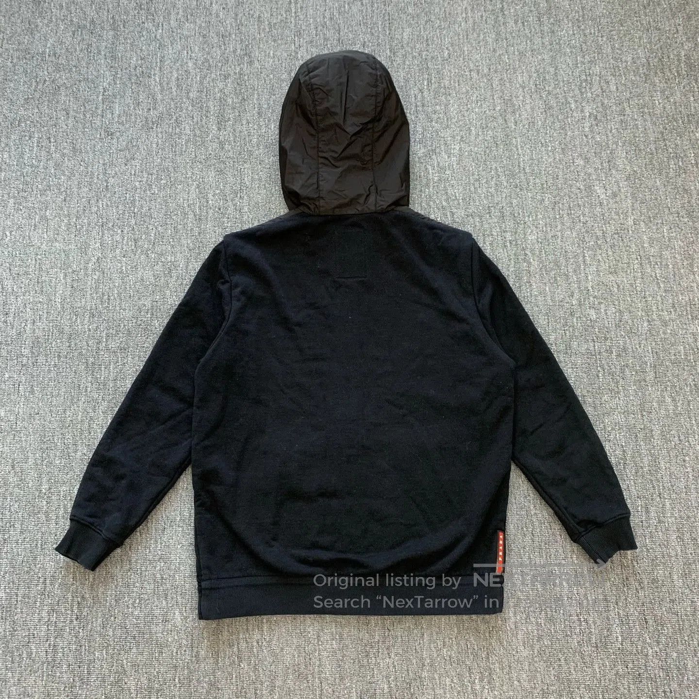 Prada Prada Black Zip-Up Hooded Jacket. Size US L / EU 52-54 / 3 - 2 Thumbnail