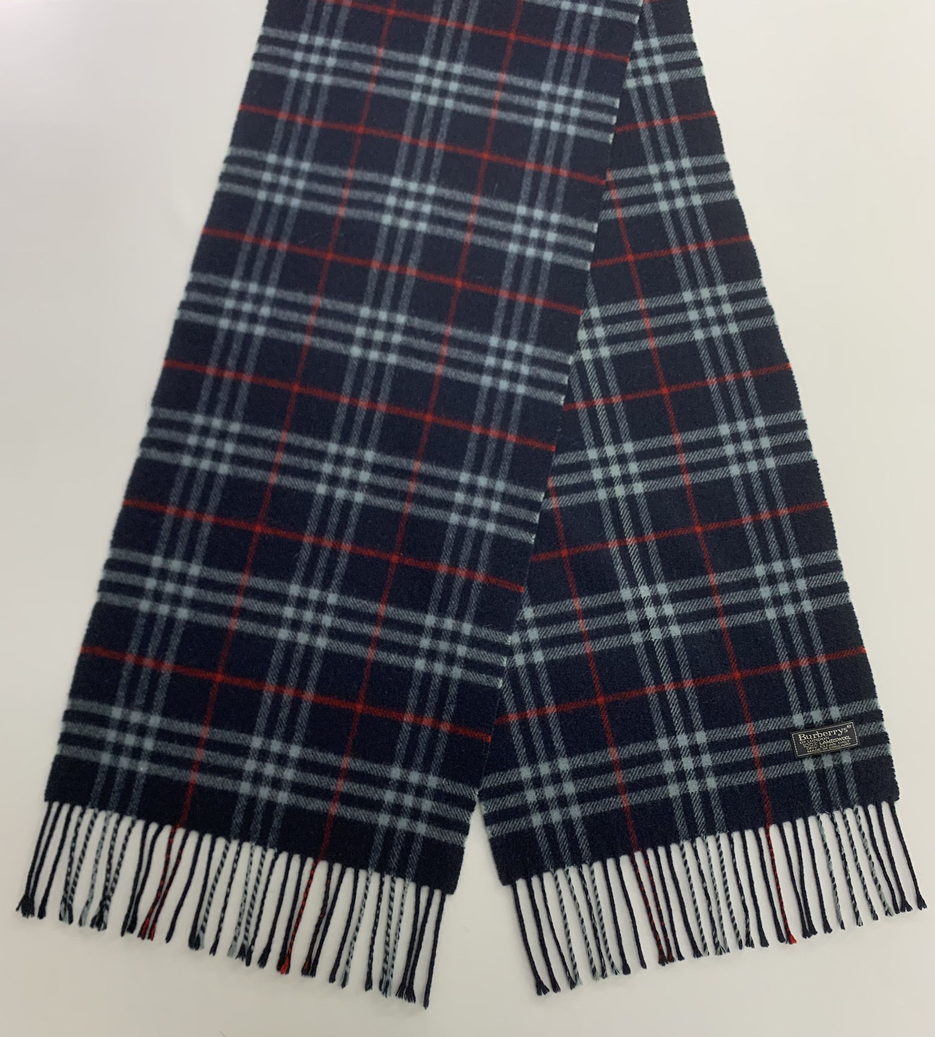 Burberry Burberrys Scarf Wool Muffler Neck Wrap BL1012 Size ONE SIZE - 4 Thumbnail