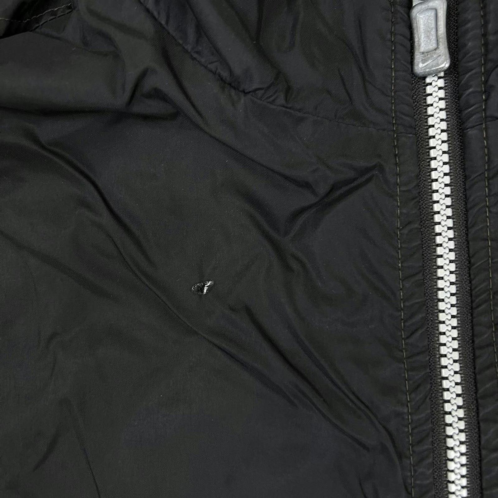 Nike × Vintage Nike Sportswear Jacket Large Swoosh Full Zip 90s Windbreaker Size US L / EU 52-54 / 3 - 3 Thumbnail