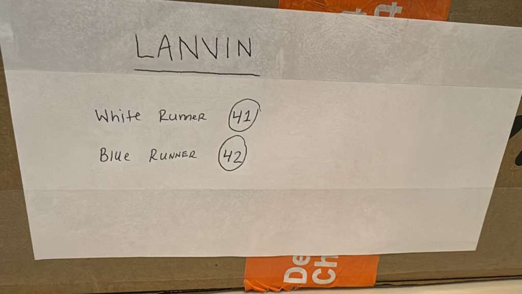 Lanvin o1rshd1 Runner Trainer Sneakers in Multicolor Size US 8 / EU 41 - 13 Thumbnail