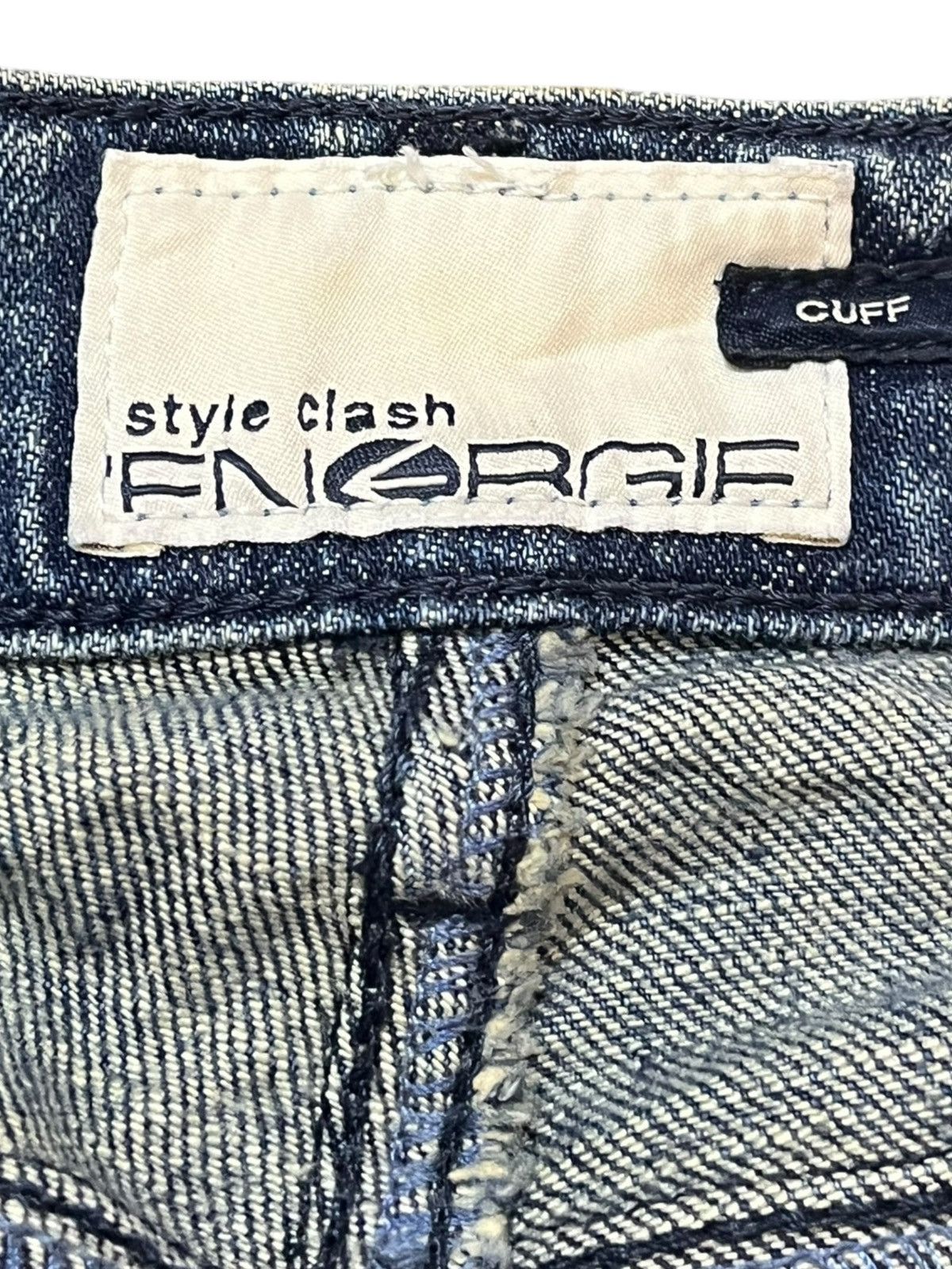 Energie × Vintage Vintage Energie Cuff Fadef Slim Fit Denim Size US 31 - 7 Thumbnail