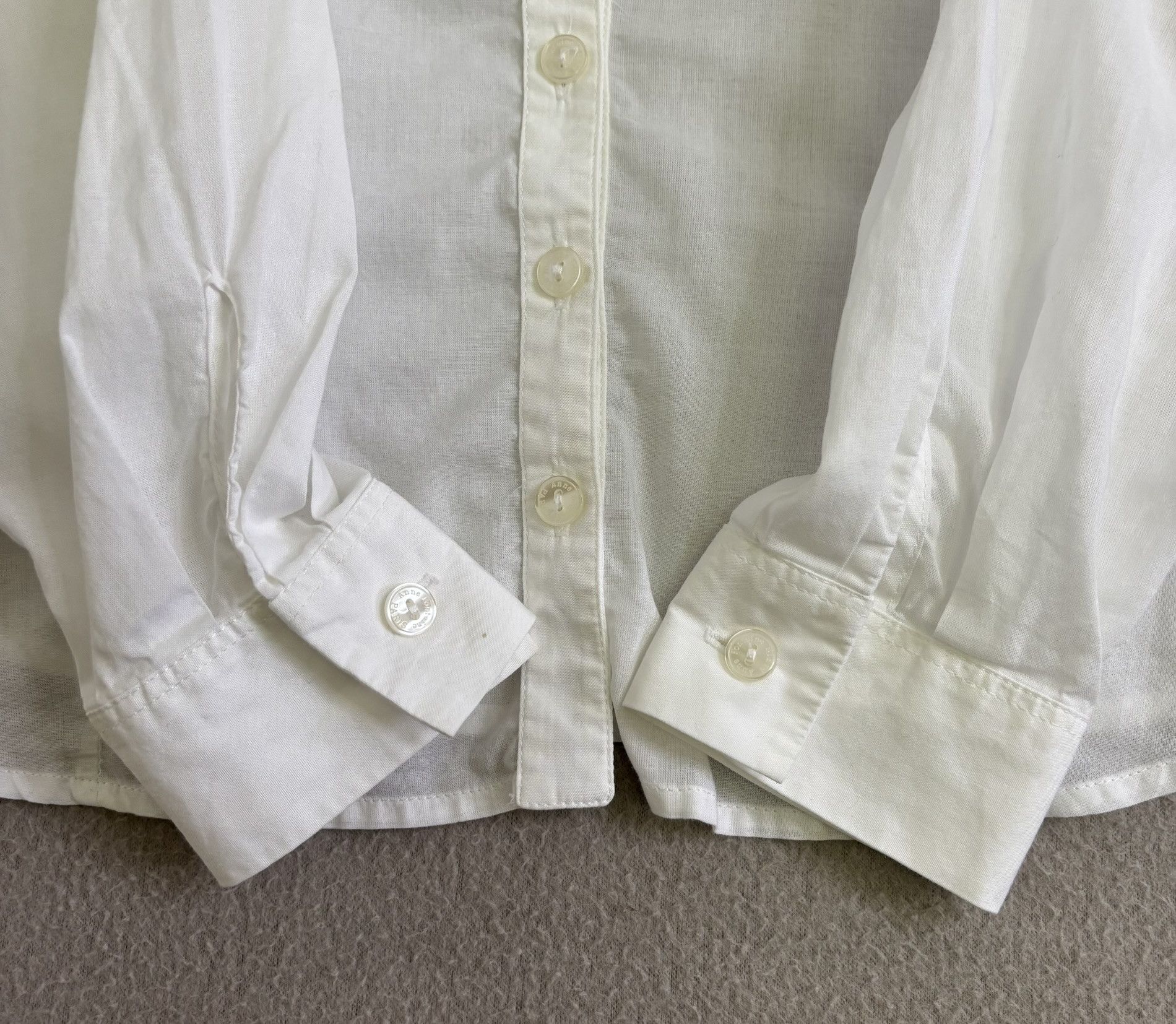 ANNE FONTAINE × Vintage Anne Fontaine White shirt size 44 Size L / US 10 / IT 46 - 7 Thumbnail