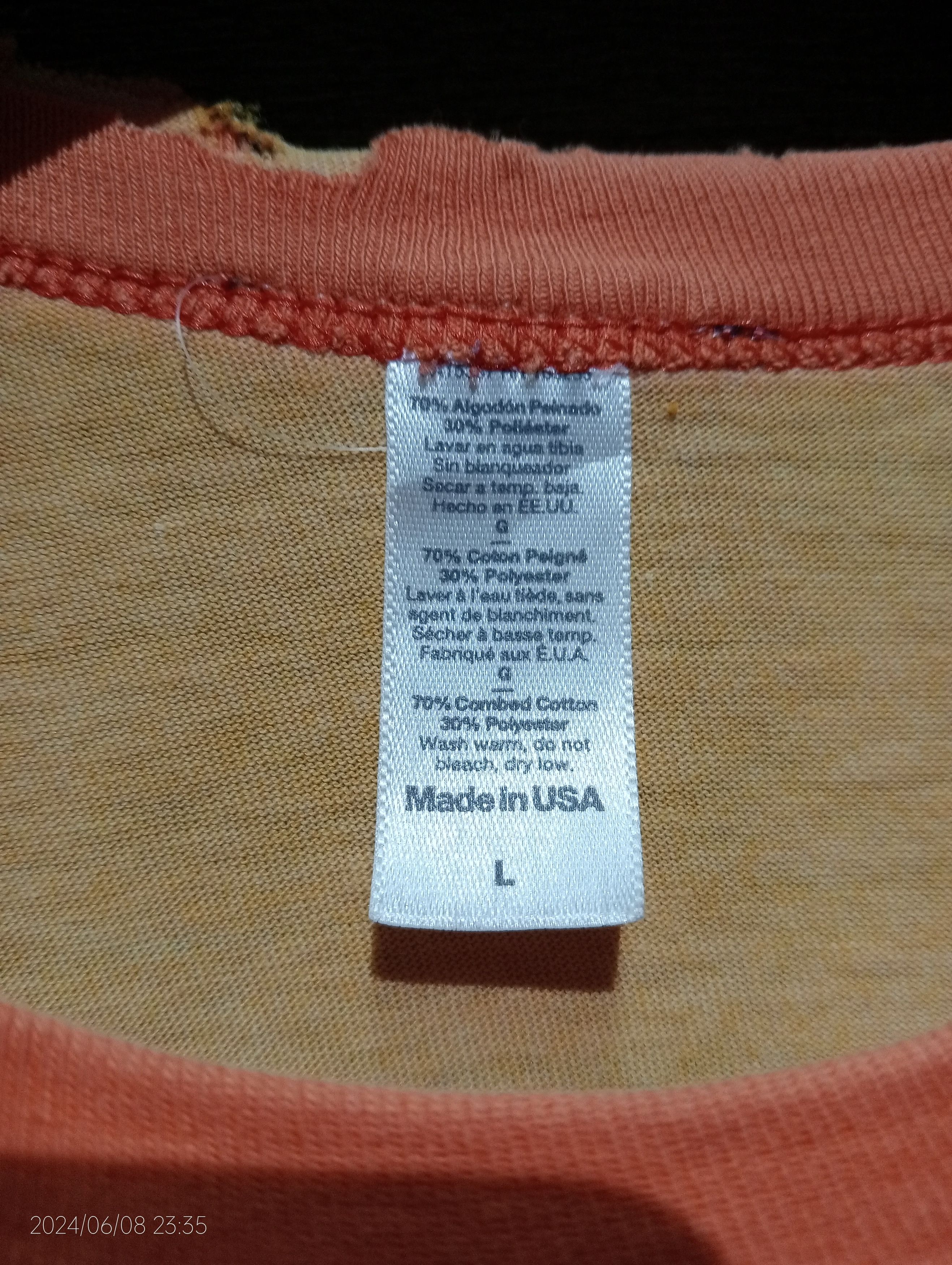 Vintage Vintage '90s Distressed Single Stitch Hell's Kitchen Tee Size US L / EU 52-54 / 3 - 6 Thumbnail