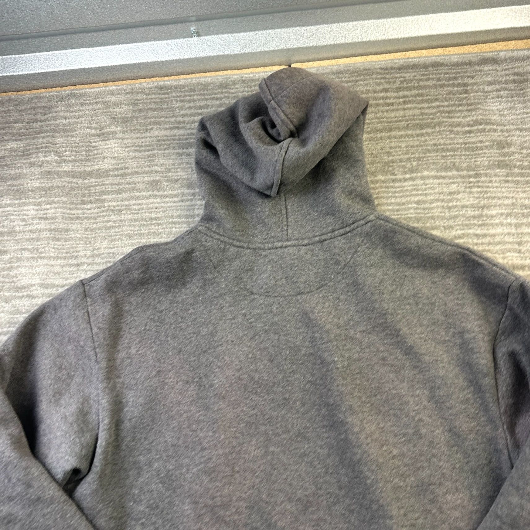 Nike VINTAGE Nike Hoodie Mens Large Gray Full Zip Y2K Size US L / EU 52-54 / 3 - 7 Thumbnail