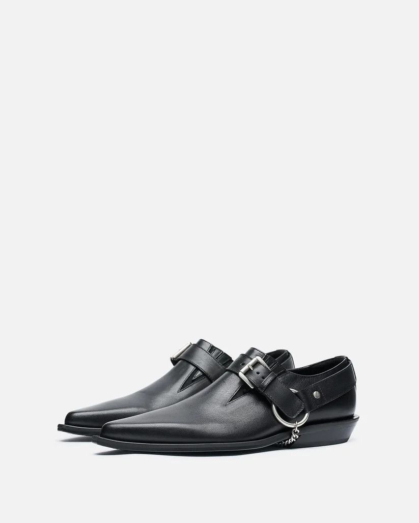 Ann Demeulemeester o1s1v1r1oon0825 Danby Pointy Micro Heel in Black Size US 8 / EU 41 - 4 Thumbnail