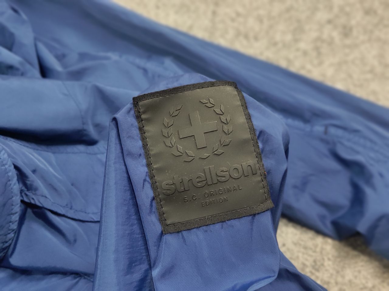 Strellson Strellson Design Nylon Polyamide Blue Pocket Zip Jacket Size US M / EU 48-50 / 2 - 11 Thumbnail