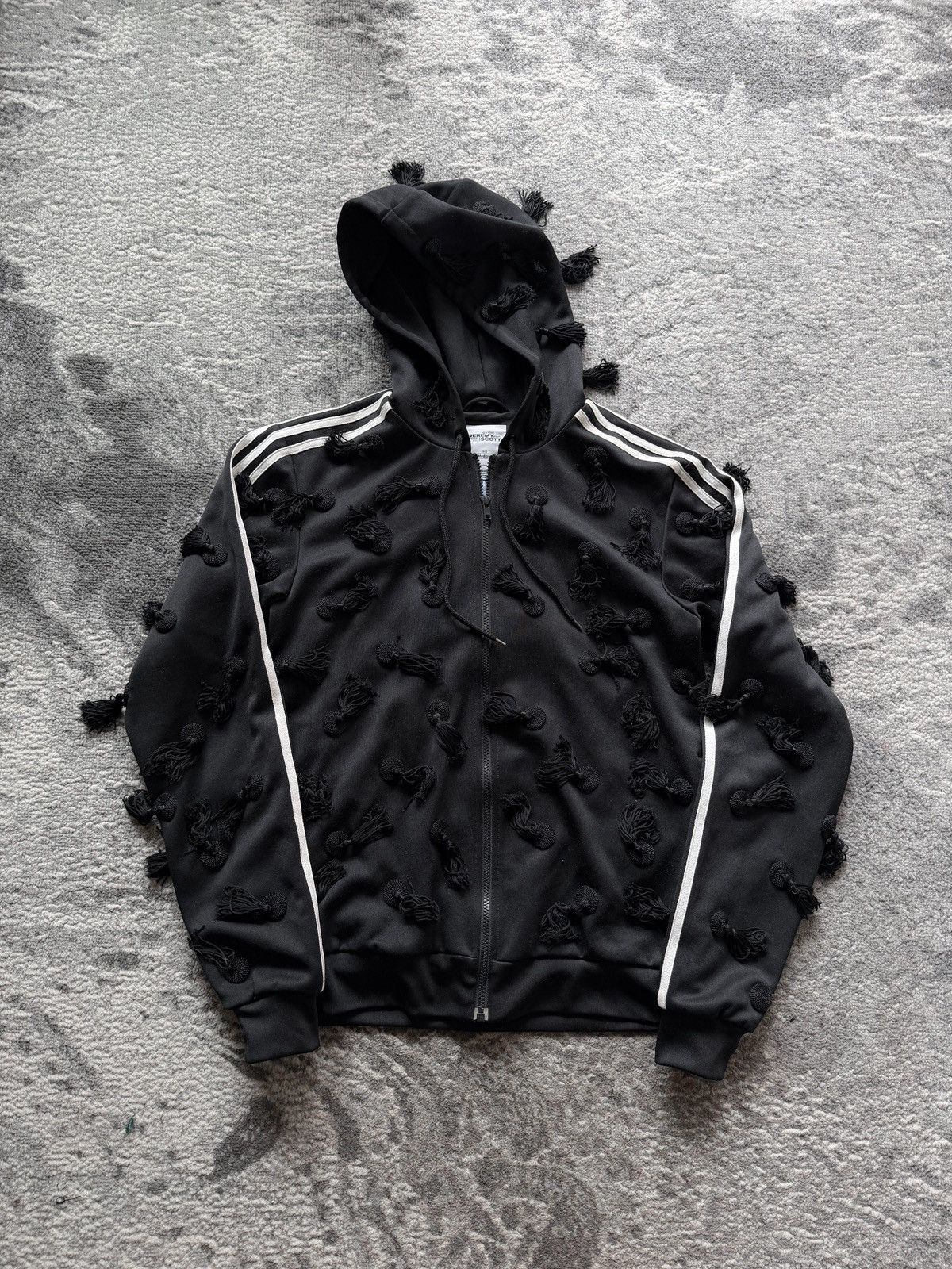 Adidas × Jeremy Scott LASTDROP 👌🏼 Adidas x Jeremy Scott JS Tassel Tracksuit Jacket Size US M / EU 48-50 / 2 - 4 Thumbnail