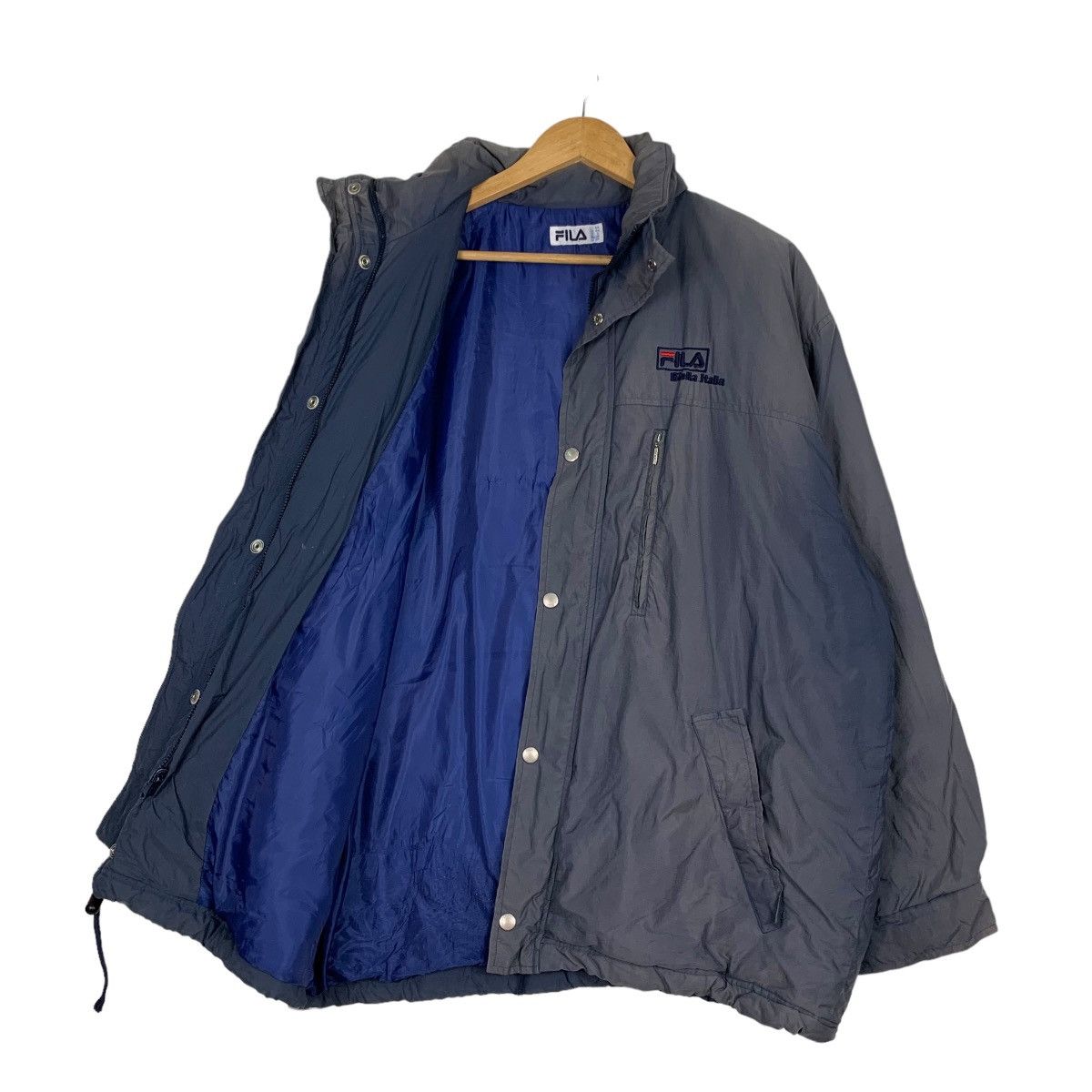Fila Trashed FILA Sun Faded Embroidery Logo Jacket #0966-C43 Size US M / EU 48-50 / 2 - 9 Thumbnail