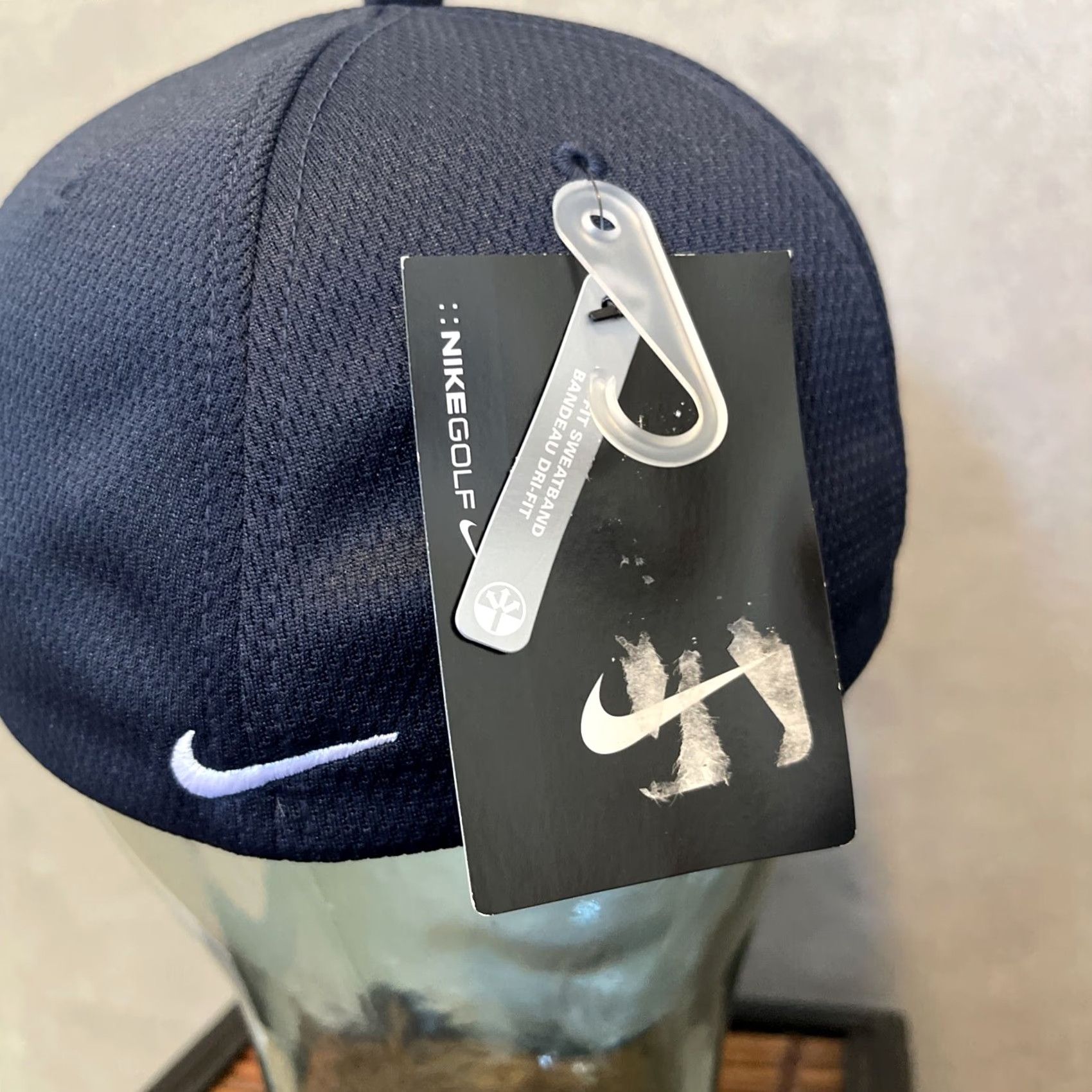 Nike Nike Santa Barbara Soccer Club Cap Hat Mens L Navy Blue Dri Fit Flex Baseball Cap Size ONE SIZE - 7 Thumbnail