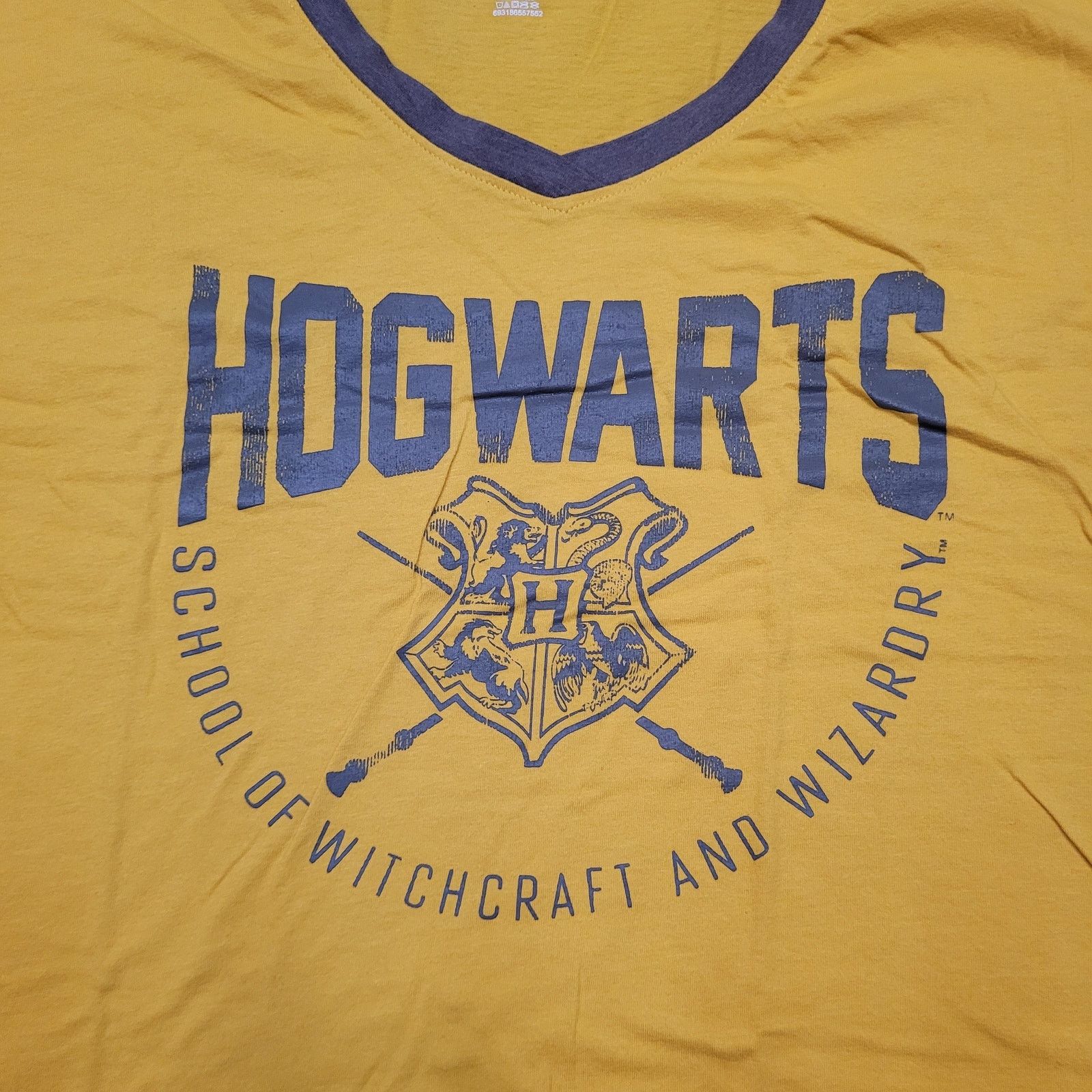 Other Harry Potter Hogwarts T-Shirt Womens Medium Boxy Cropped Fit Size M / US 6-8 / IT 42-44 - 2 Thumbnail