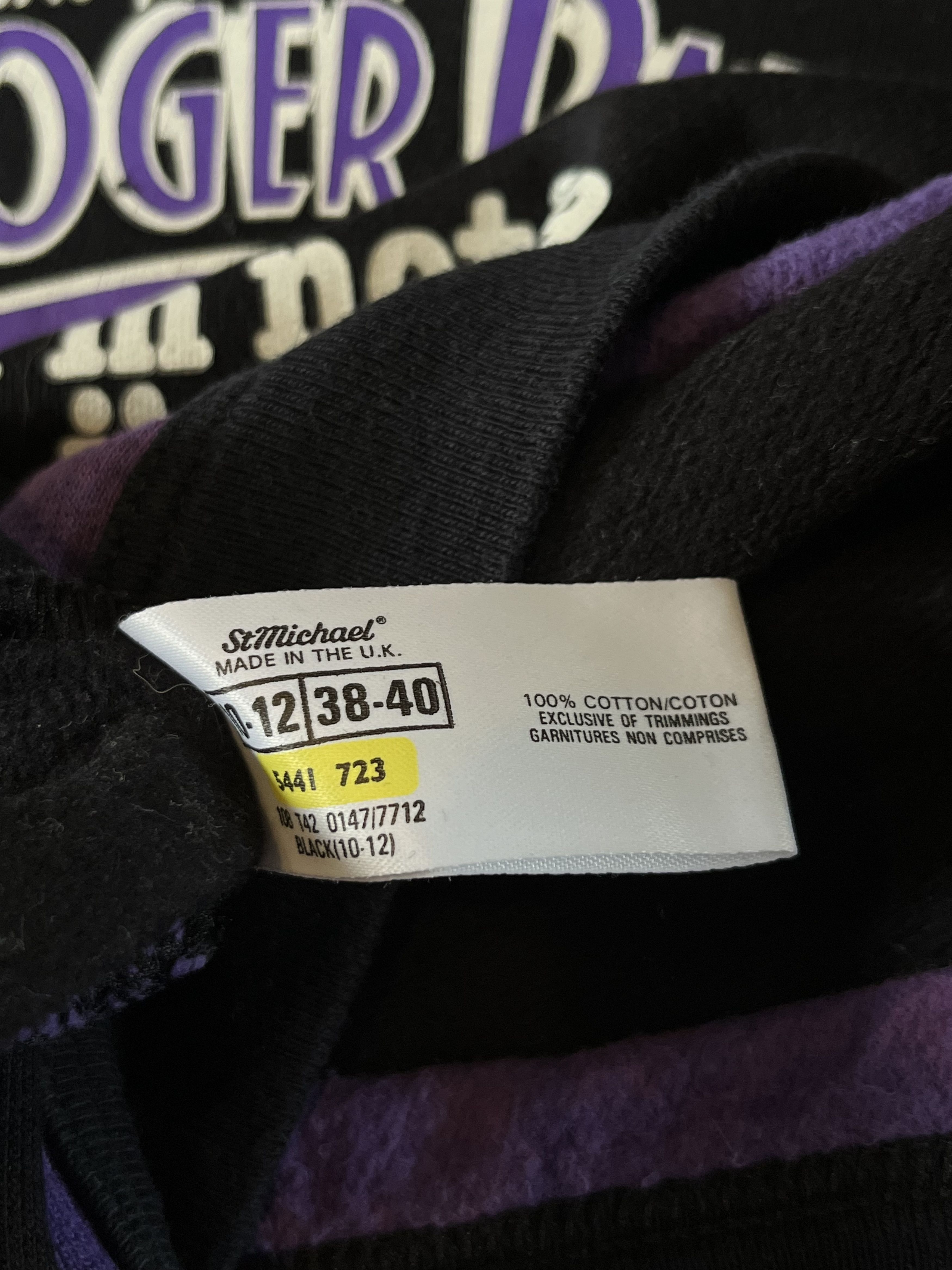 Disney × Vintage 1987 "Who Framed Roger Rabbit" Rare Promo Sweatshirt Size US M / EU 48-50 / 2 - 8 Thumbnail