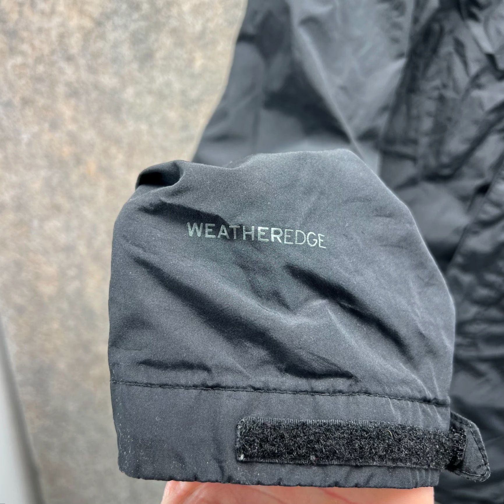 Eddie Bauer VINTAGE Eddie Bauer Jacket Mens Small Black Windbreaker Hooded WeatherEdge Rain Vintage Size US S / EU 44-46 / 1 - 7 Thumbnail