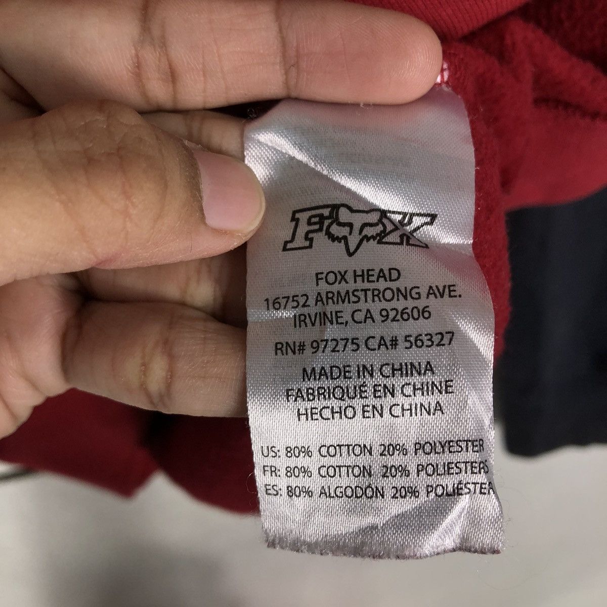 Japanese Brand 🔥VINTAGE FOX RACING HONDA HOODIE BIG LOGO ANORAK Size US L / EU 52-54 / 3 - 15 Thumbnail