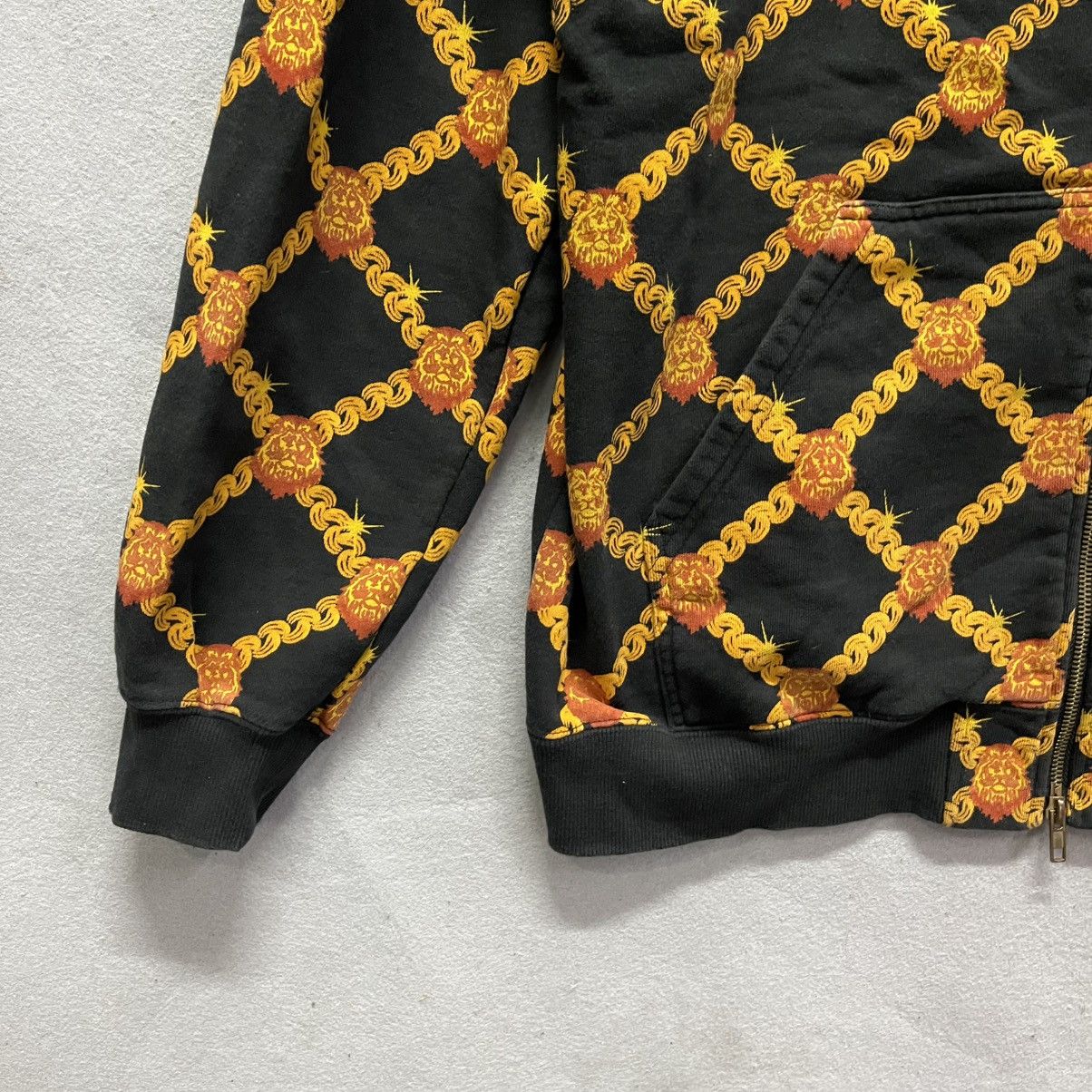 Japanese Brand Vintage Mural “Chain & Lion” Full Zip Hoodie Studio Murasaki Size US XL / EU 56 / 4 - 5 Thumbnail