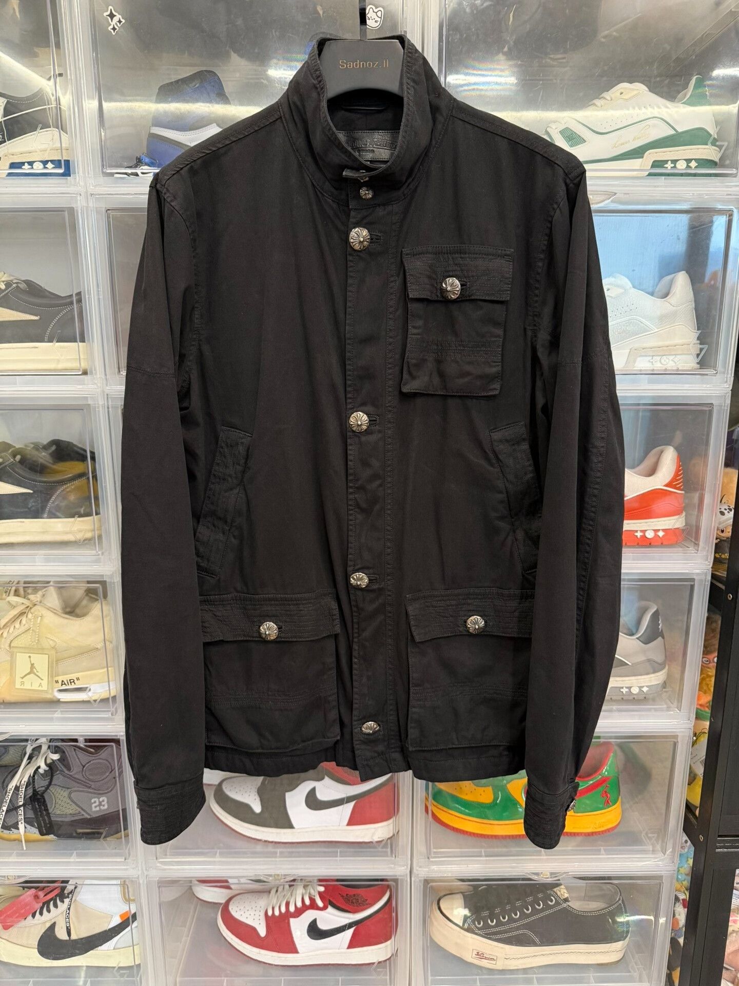 Chrome Hearts Chrome Hearts Black M65 Jacket Size US M / EU 48-50 / 2 - 1 Thumbnail