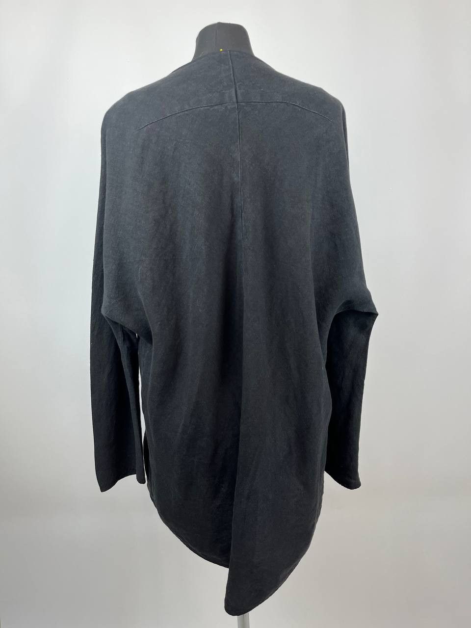 OSKA OSKA 100% Linen Black Jacket Lagenlook Boho Size 3 L/XL Size L / US 10 / IT 46 - 5 Thumbnail