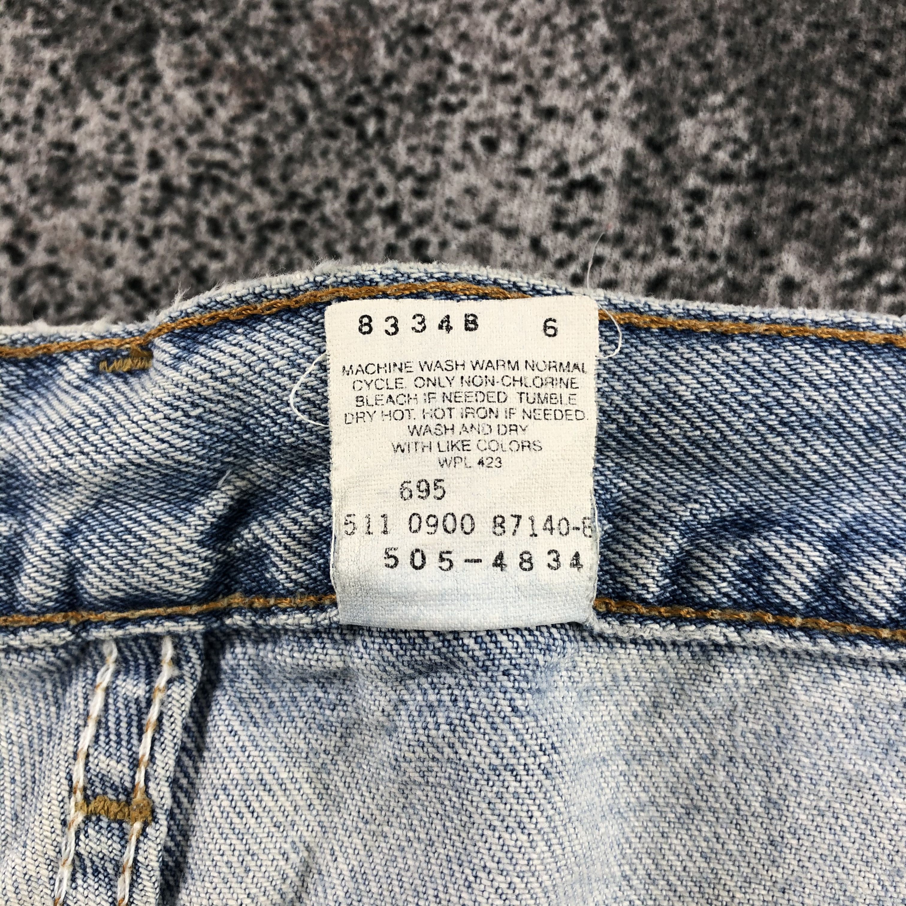 Levi's Vintage Levi's 505 Jeans Medium Wash Denim KJ798 Size US 32 / EU 48 - 10 Thumbnail
