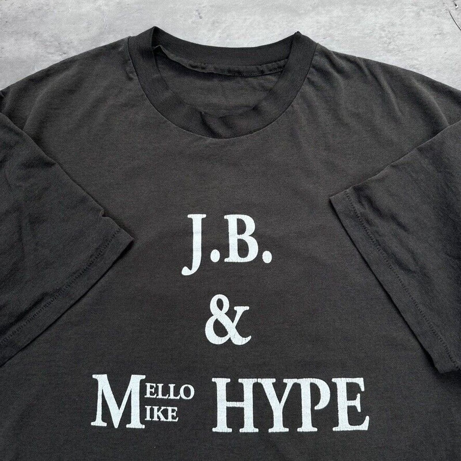 Rap Tees × Vintage Vintage JB & Mello Mike Hype Street Funk Rap T Shirt Size US XL / EU 56 / 4 - 2 Thumbnail