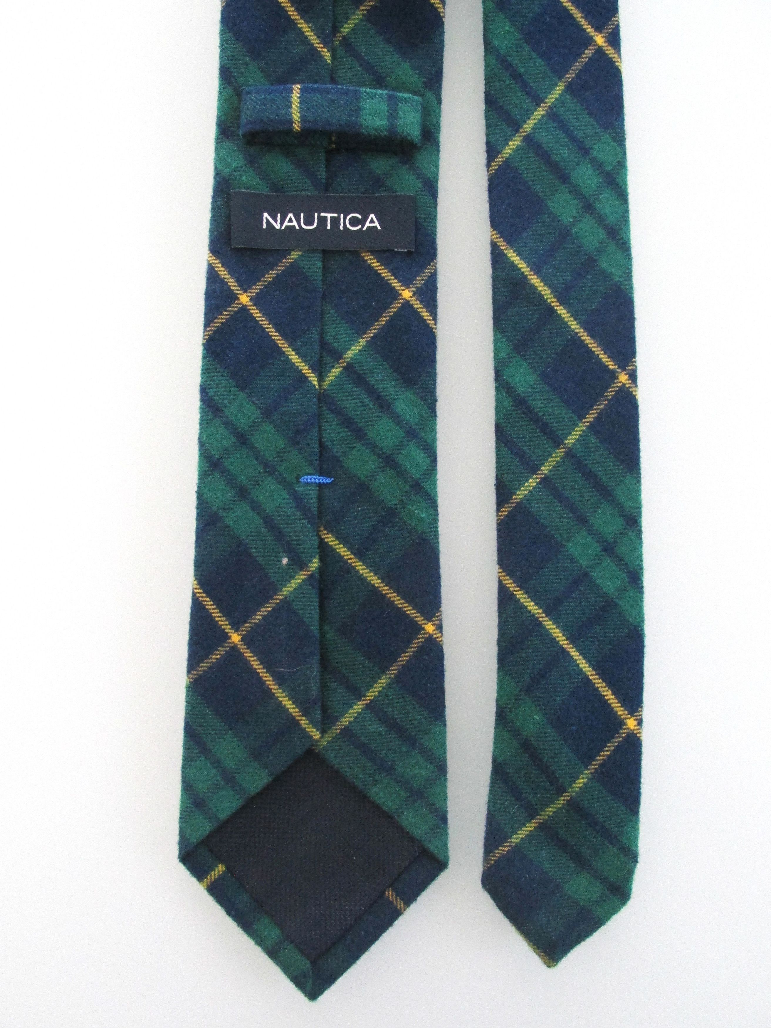 Nautica Nautica Men's Narrow Cotton Tie Size ONE SIZE - 4 Thumbnail