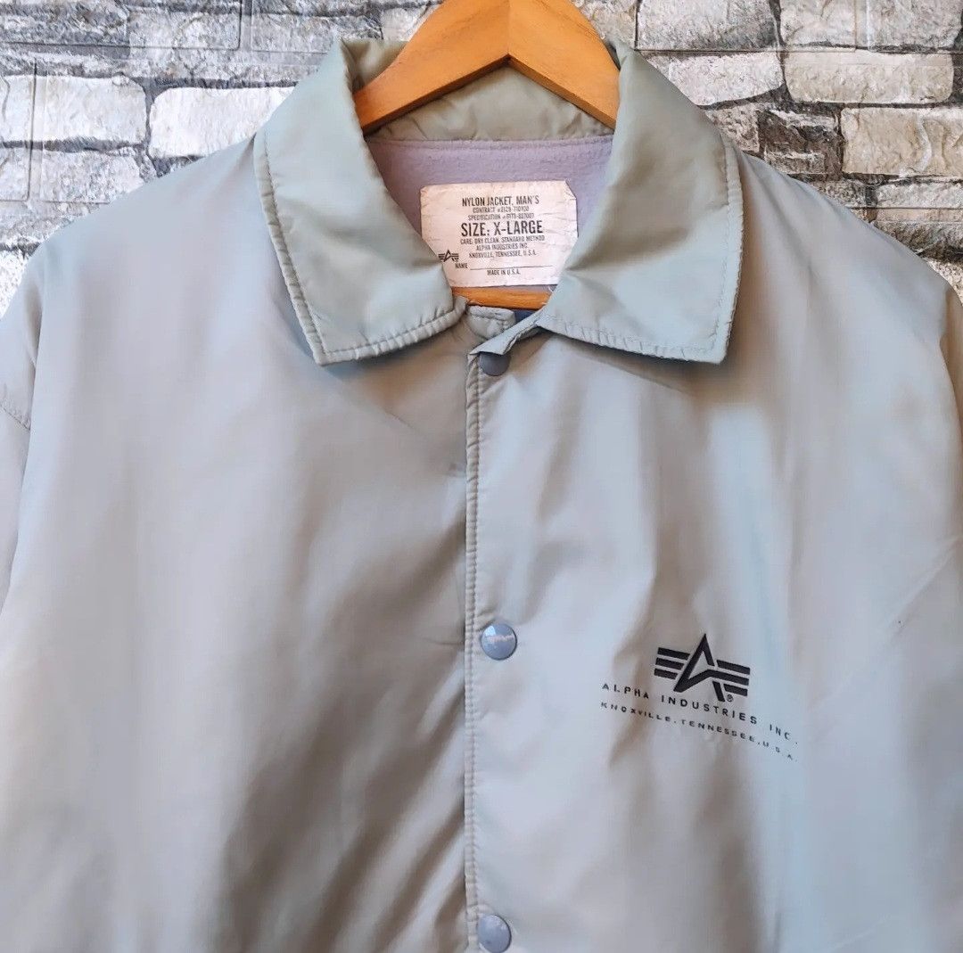 Alpha Industries ALPHA INDUSTRIES Coach Jacket Size US XL / EU 56 / 4 - 5 Thumbnail