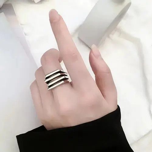 Jewelry × Vintage Multilayer Cocktail Ring Size ONE SIZE - 4 Thumbnail