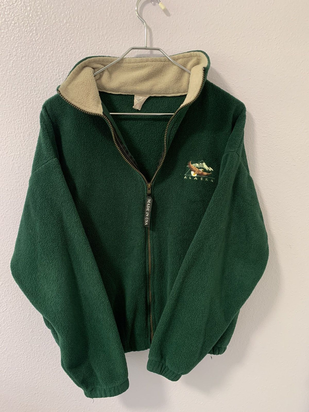 Vintage Vintage Made in USA Alaska zip up sweater Size US S / EU 44-46 / 1 - 1 Thumbnail
