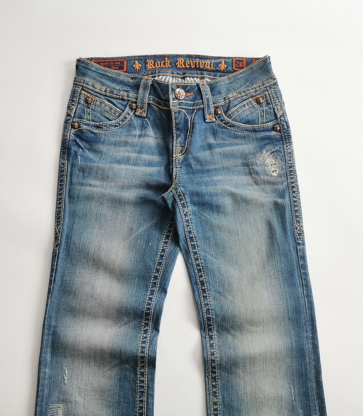 Rock Revival Amy Bootcut Rock Revival Jeans Size 28" / US 6 / IT 42 - 5 Thumbnail