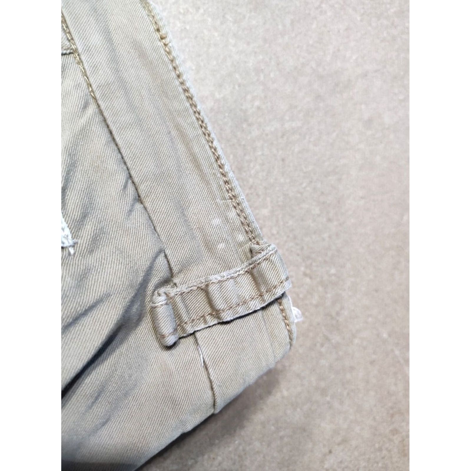 Polo Ralph Lauren Polo Ralph Lauren Vintage Chinos Womens Size 24 W24 Shorts Beige Pants Cuffed Size 42" / US 20 - 2 Thumbnail