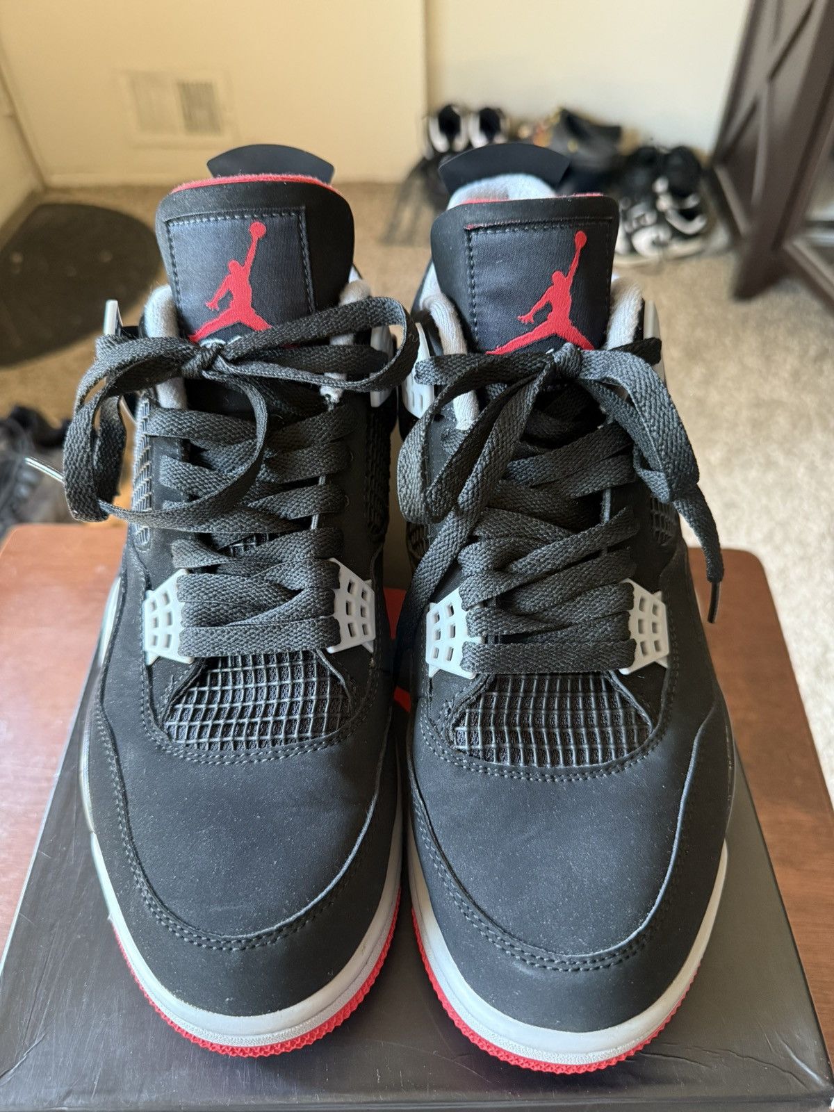 Jordan Brand Air Jordan 4 Retro OG 'Bred' 2019 Size US 10 / EU 43 - 2 Thumbnail
