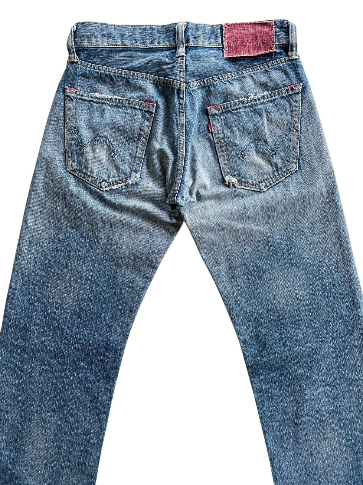 Japanese Brand Vintage Edwin 504 Distressed Denim Streetwear Size US 30 / EU 46 - 4 Thumbnail