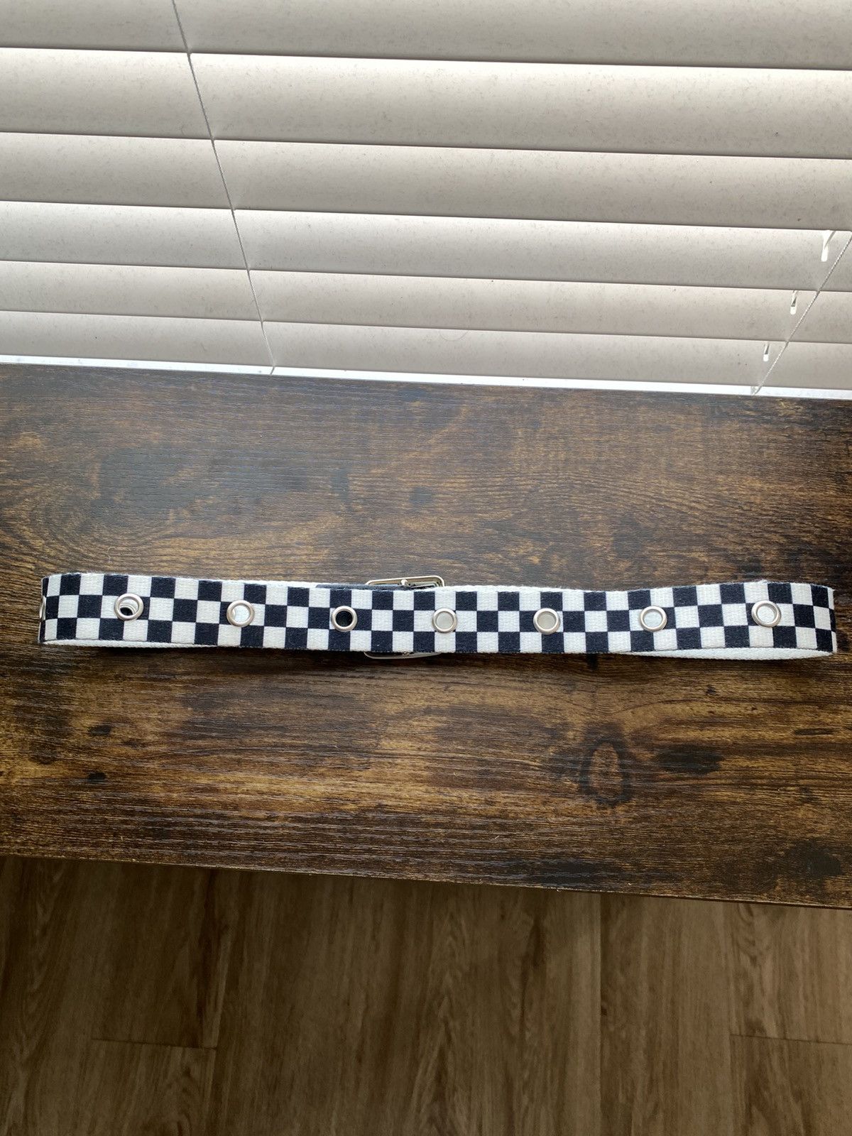 Other Vintage Y2K Checkerboard Grommet Belt Size ONE SIZE - 5 Thumbnail