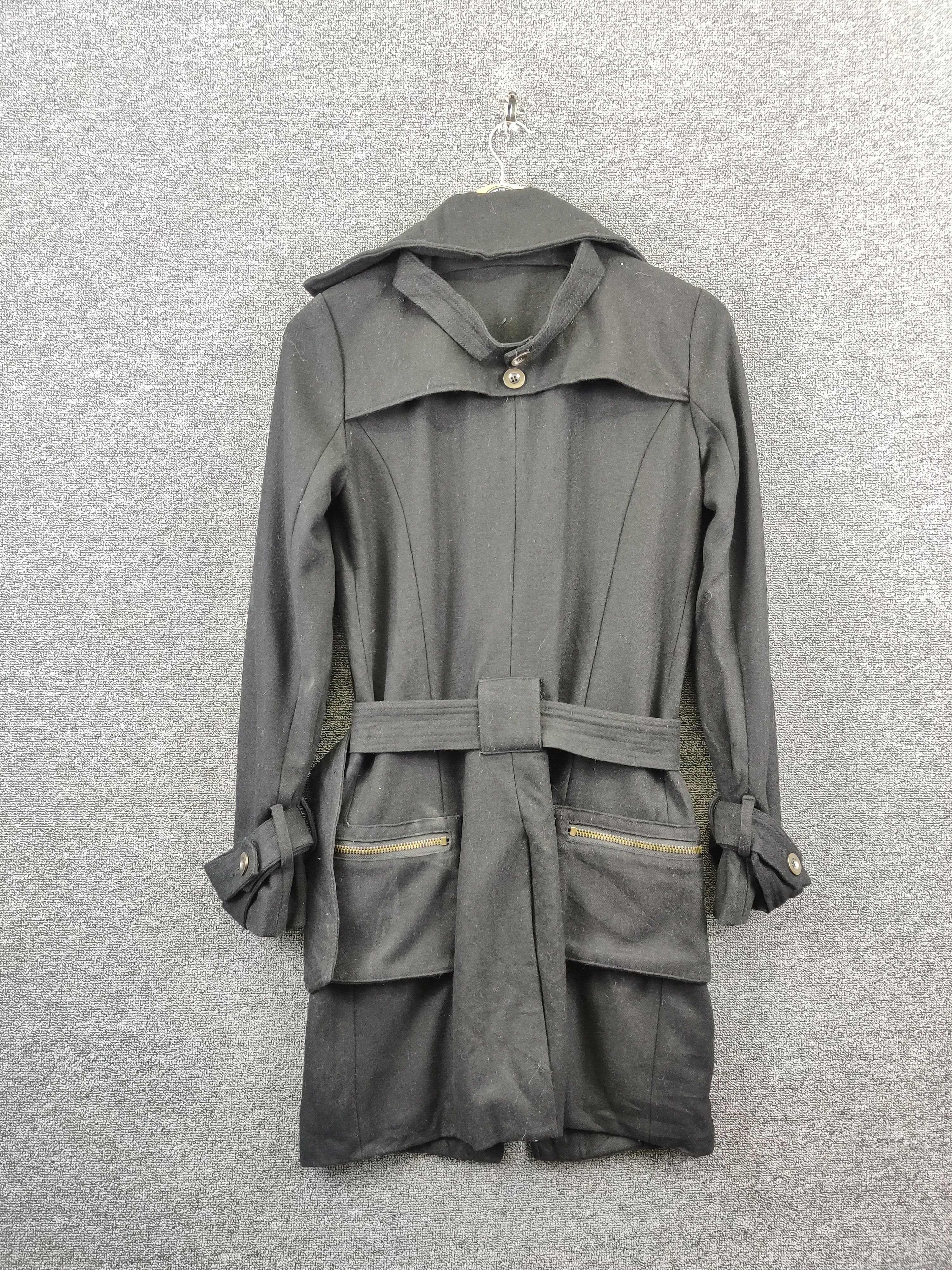 GOA Vintage GOA Wool Belted Long Coat Jacket Size US S / EU 44-46 / 1 - 6 Thumbnail