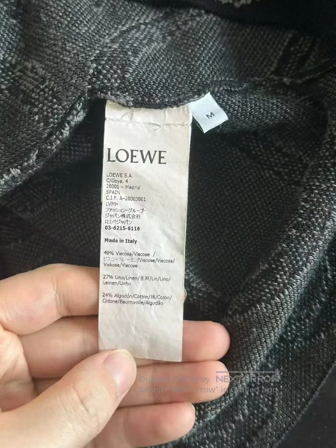 Loewe Loewe Full Print Sweater| Size US M / EU 48-50 / 2 - 4 Thumbnail