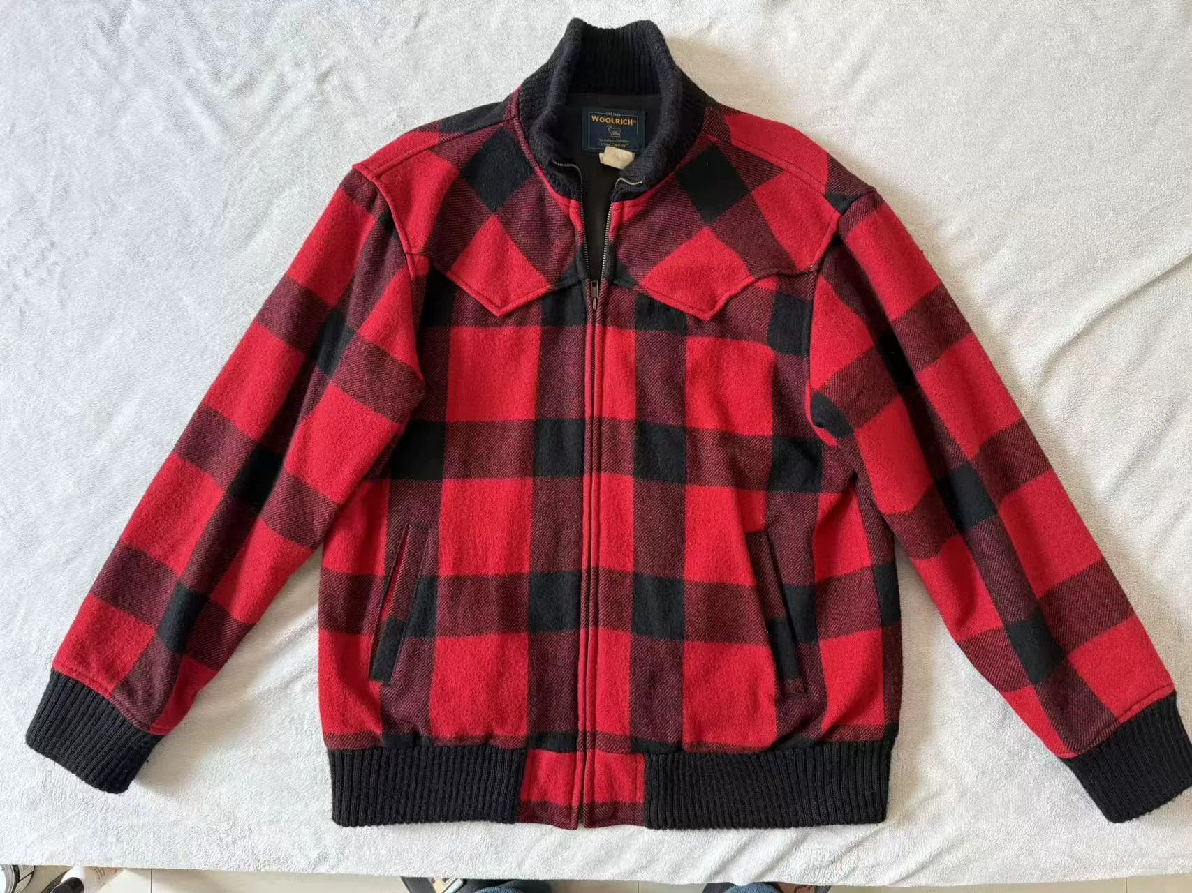 Woolrich Woolen Mills Vintage Woolrich Wool Jacket Medium Size US M / EU 48-50 / 2 - 1 Thumbnail