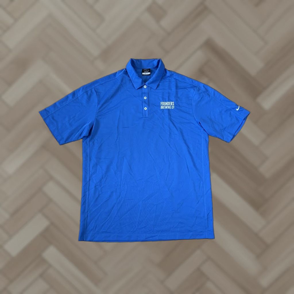 Nike Nike Golf Dr-Fit Mens Blue Short Sleeve Polo Shirt XL Size US XL / EU 56 / 4 - 1 Thumbnail