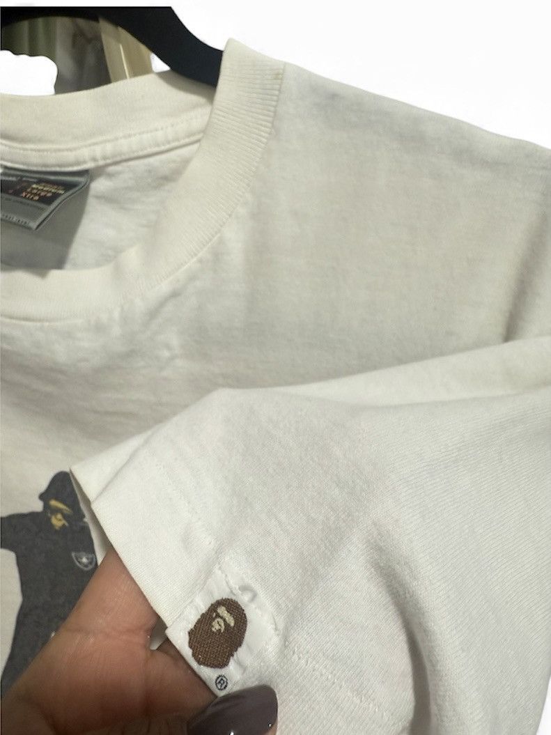 Bape 💎OG A Bathing Ape X RUN DMC Vintage white Tee T Shirt 💎 Size US M / EU 48-50 / 2 - 12 Thumbnail