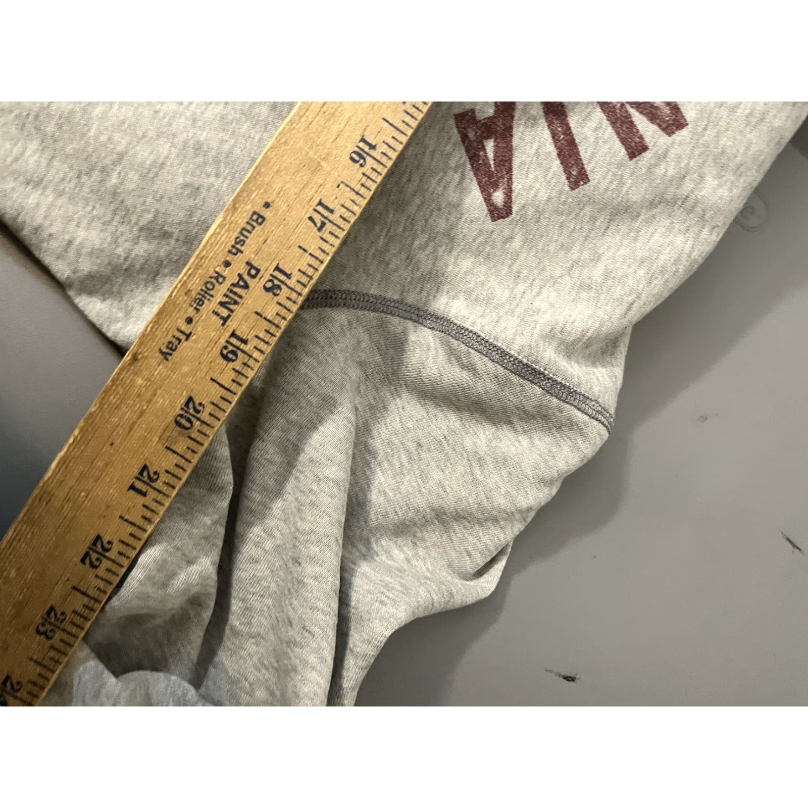 Vintage Aero Hoodie Men’s M Gray Pullover Hooded Sweatshirt Aeropostale Long Sleeve Cotton Blend Fleece Logo 90s Classic Dad Preppy Style Shirt Size US M / EU 48-50 / 2 - 5 Thumbnail