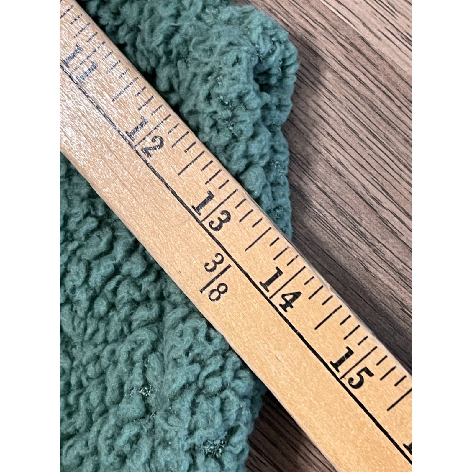 Vintage a.n.a Sweater Women's Size Medium Green Sherpa Pullover Crew Neck Knit Casual Regular Vintage? No — (note: vintage: No) Size M / US 6-8 / IT 42-44 - 6 Thumbnail