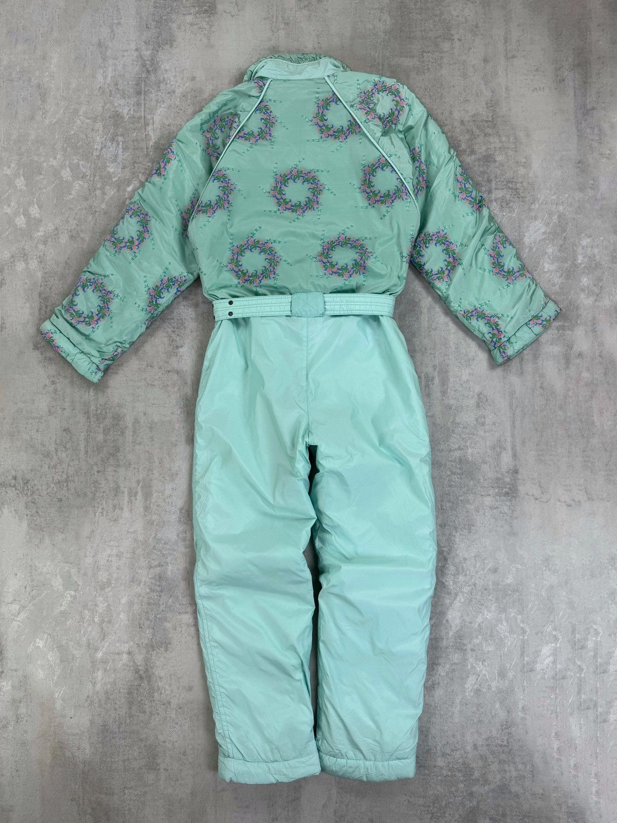 Sportalm Kitzbuhel Vintage Sportalm Ski Suit Full Snow Suit Skiing Jumpsuit 90s Size 27" / US 4 / IT 40 - 10 Thumbnail