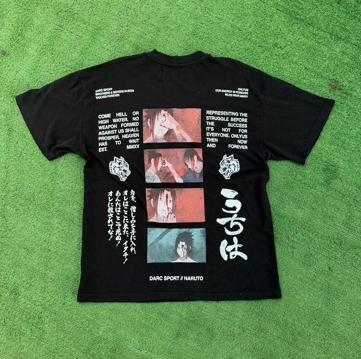 Darc Sport x Naruto Tee Sasuke & Itachi Limited 647/1000