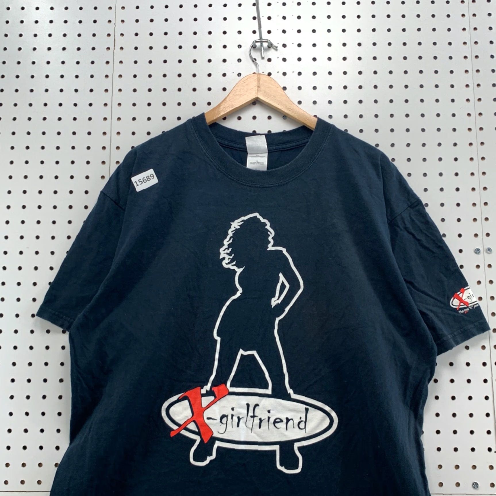 Gildan VINTAGE Gildan X Girlfriend Band Shirt Blue Adult Extra Large Short Sleeve Tee Cotton Size US XL / EU 56 / 4 - 2 Thumbnail