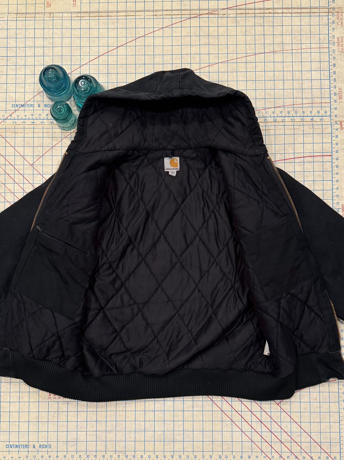 Carhartt Carhartt J140 BLK Active Jacket Mens Size Medium Made in USA Size US M / EU 48-50 / 2 - 4 Thumbnail
