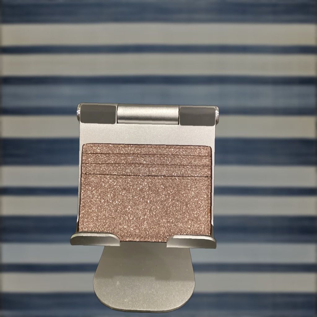 Vintage VINTAGE Kate Spade rose gold glitter card wallet Size ONE SIZE - 1 Thumbnail
