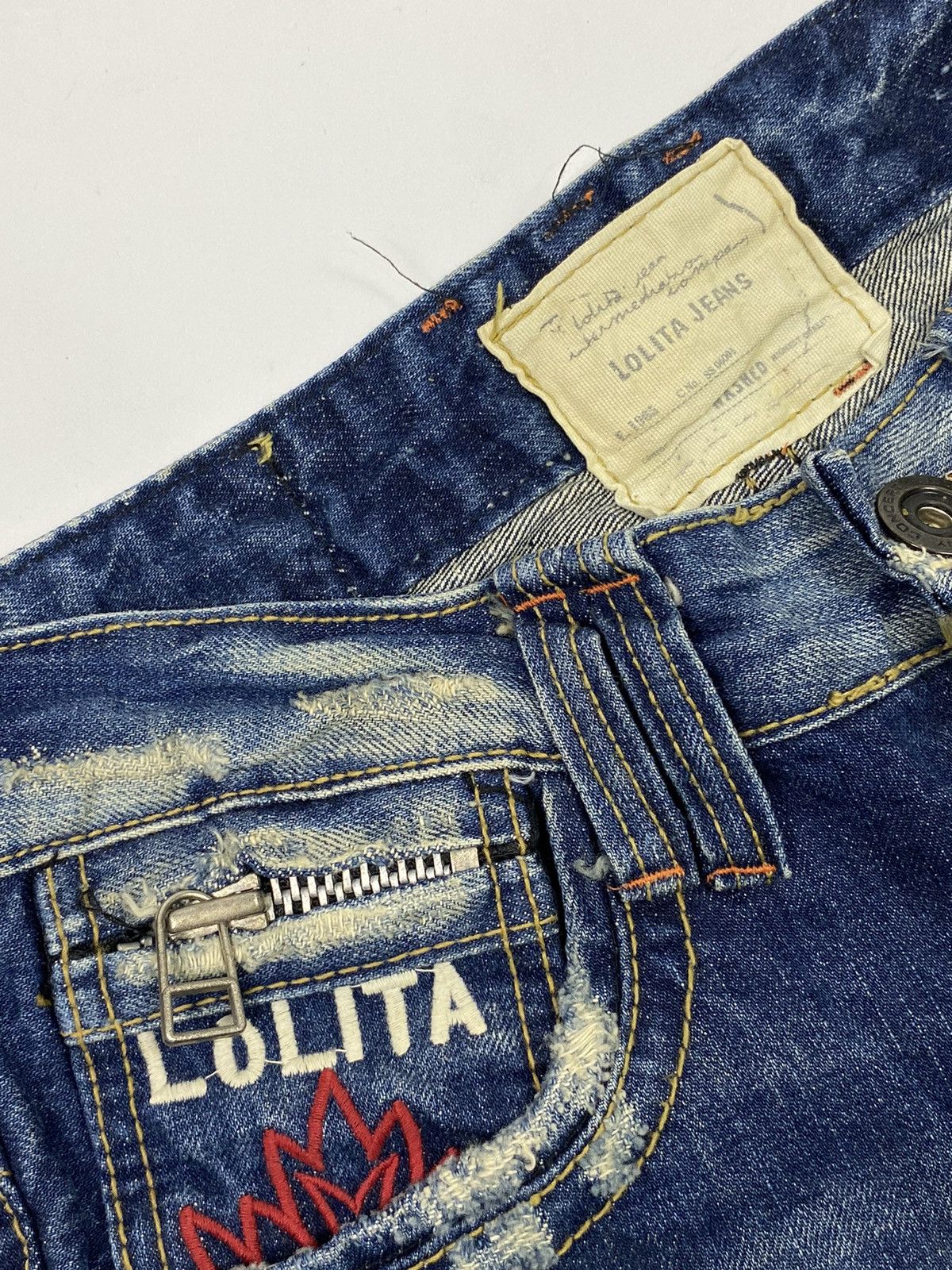 If Six Was Nine yoshitomo nara lolita mudwash jeans pant Size US 30 / EU 46 - 3 Thumbnail