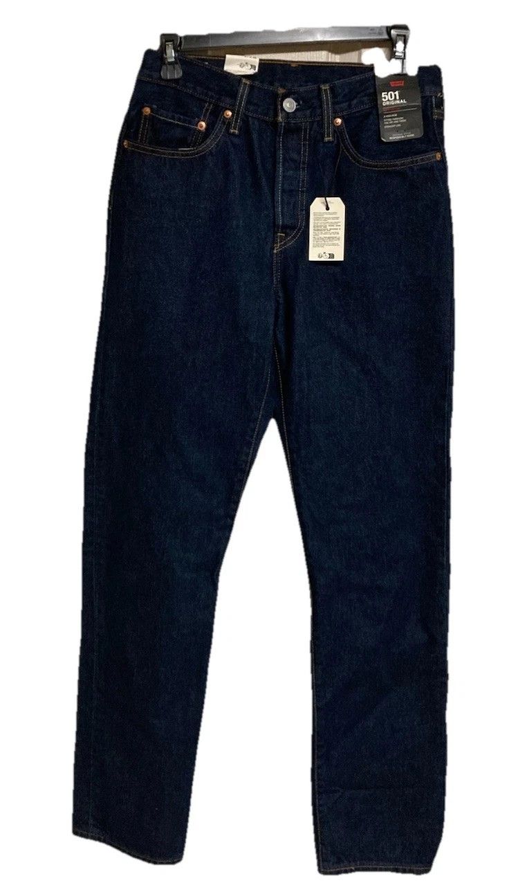 Levi's Levi's 501 Original Fit Jeans Blue Sz 27x32 NWT Meas 29x32 Size US 27 - 1 Thumbnail