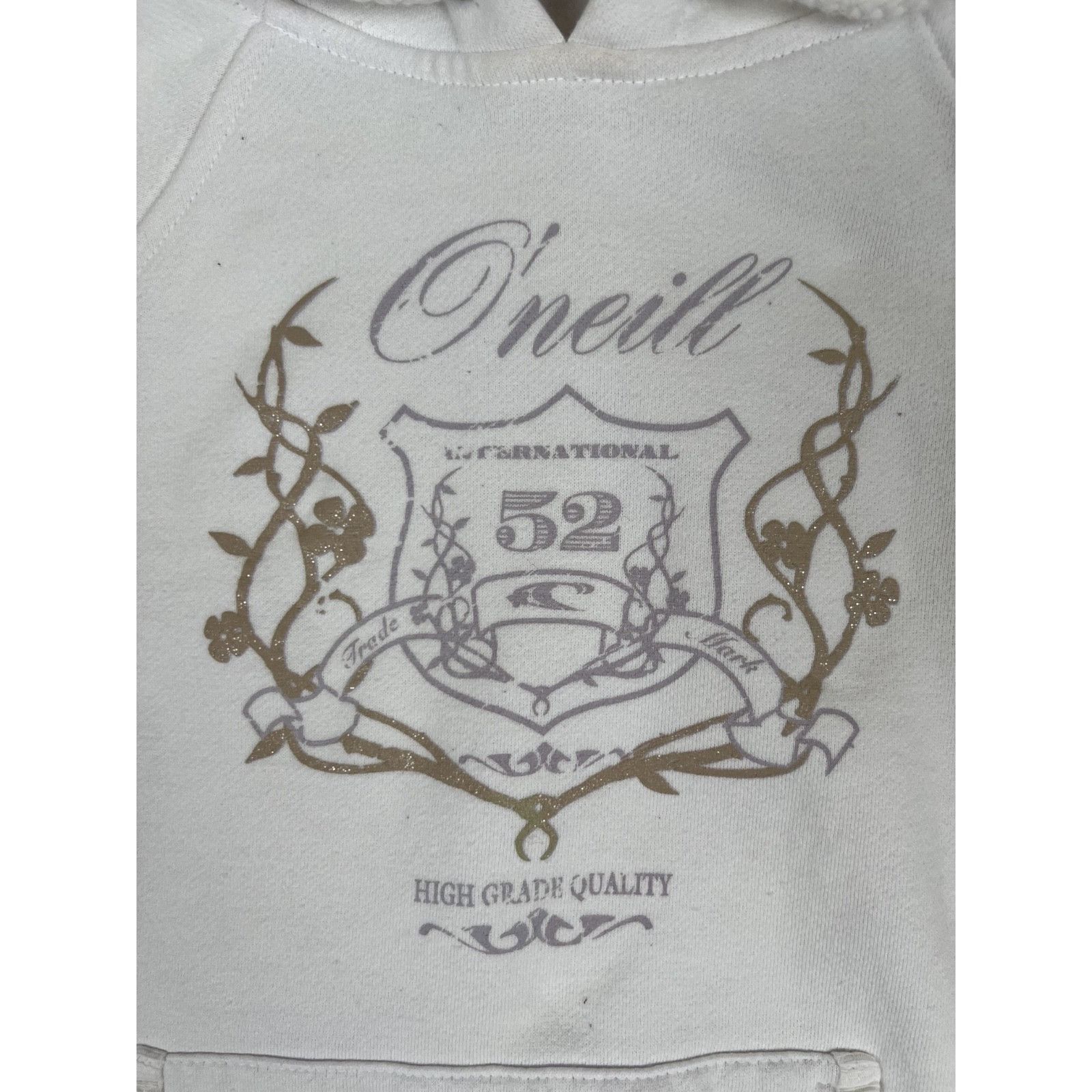 O'Neill Vintage O'Neill Hoodie Sweatshirt Women's Size Medium Y2K Su Size M / US 6-8 / IT 42-44 - 2 Thumbnail